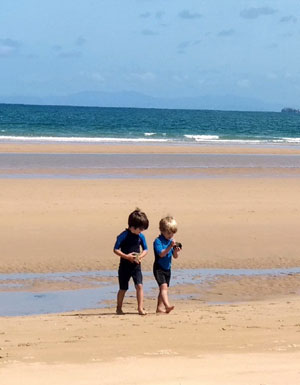 El mar en verano